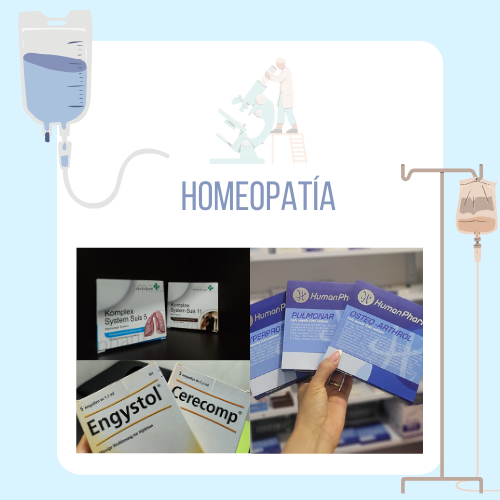 HOMEOPATÍA-MEDICINA BIOLÓGICA-MEDICINA ORTOMOLECULAR<br />
